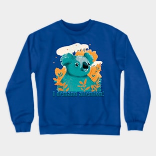 The koala bear. The magical nature of Australia. Crewneck Sweatshirt